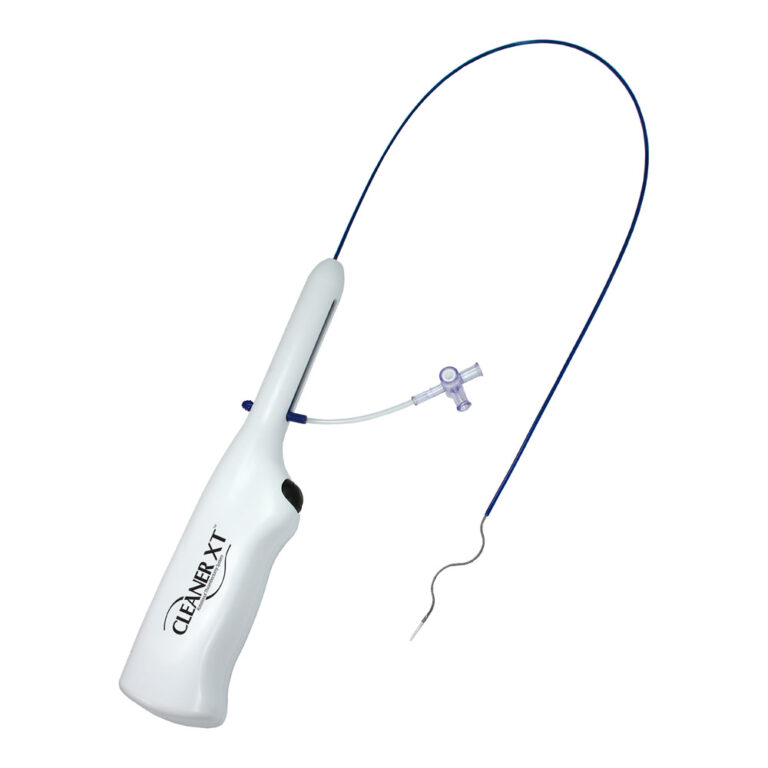 cleaner rotational thrombectomy system