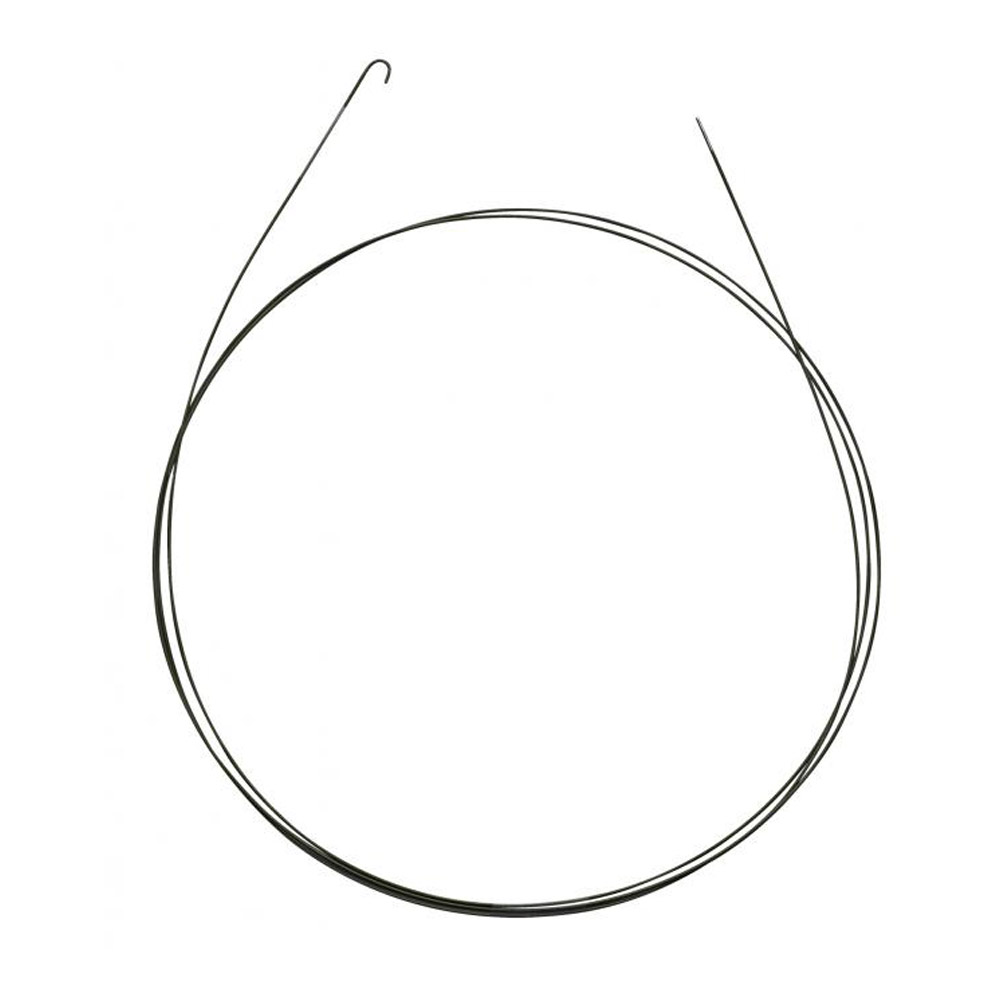 fixed core j-tip guidewire