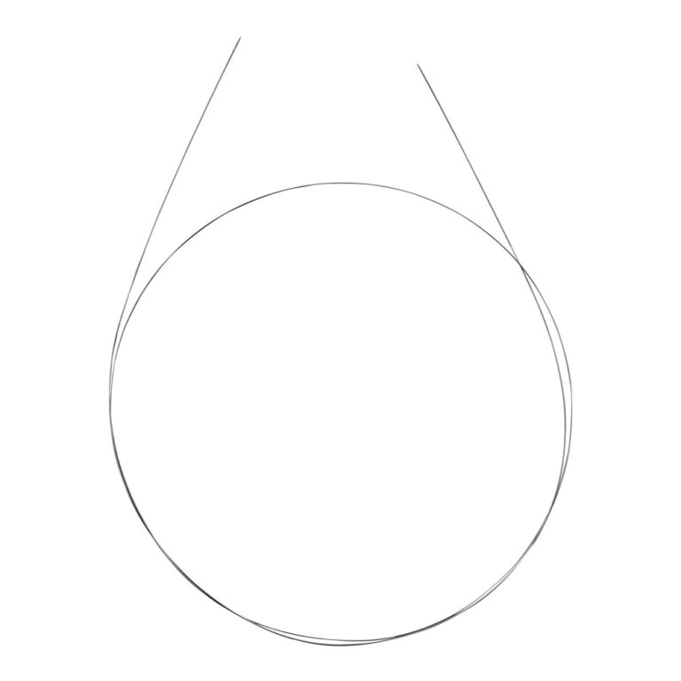 fixed core straight guidewire