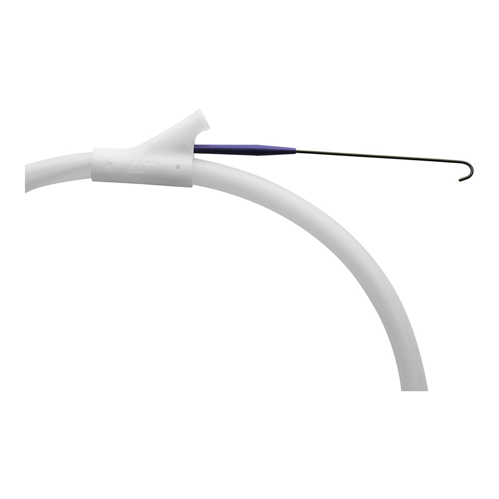 fixed core straight guidewire